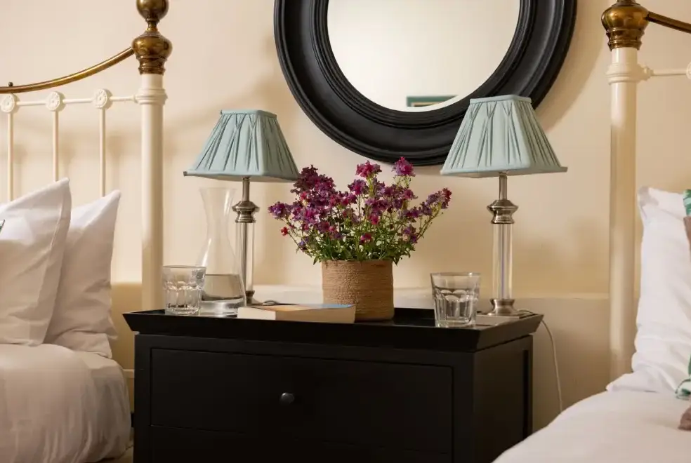 Bedroom at Tincleton Lodge