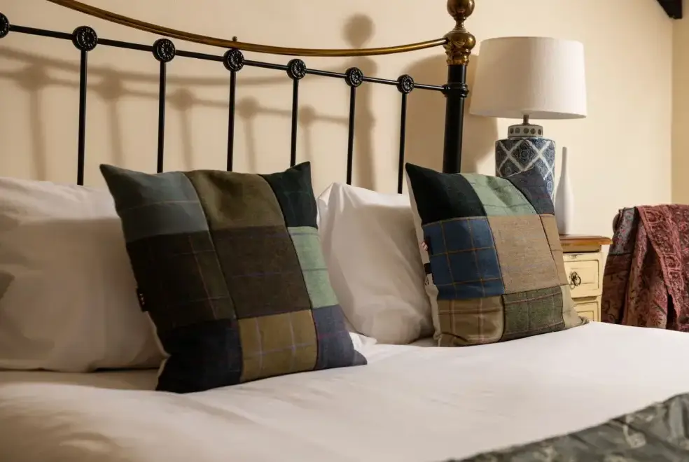 Bedroom at Tincleton Lodge