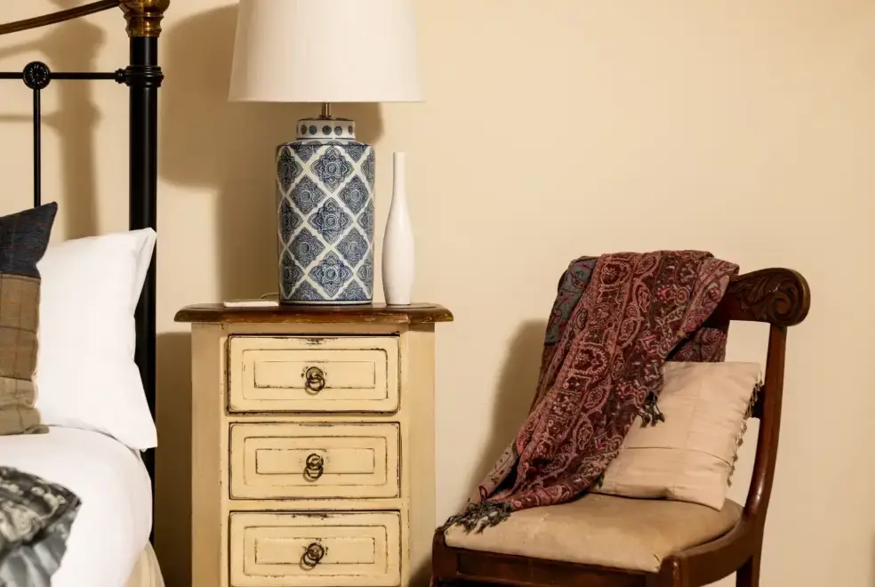 Bedroom at Tincleton Lodge