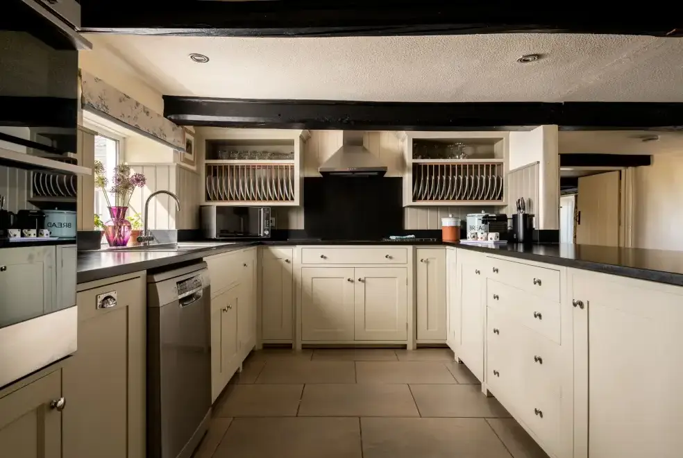 Farmhouse style kitchen at Tincleton Lodge