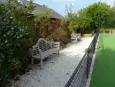 Outdoor games area at Tincleton Lodge - thumbnail photo