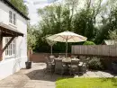 Patio area at Tincleton Lodge - thumbnail photo
