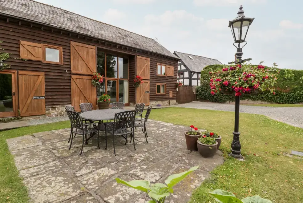 Patio area at Tippets View