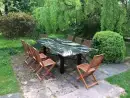 Garden furniture at Toad Hall, Swilland - thumbnail photo