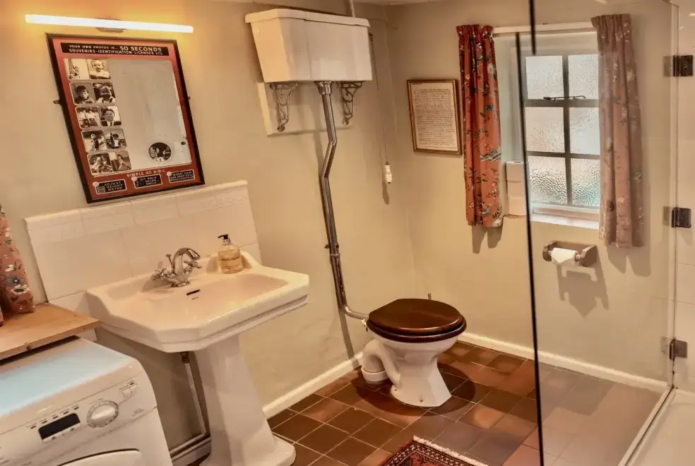 Family bathroom at Toad Hall, Swilland