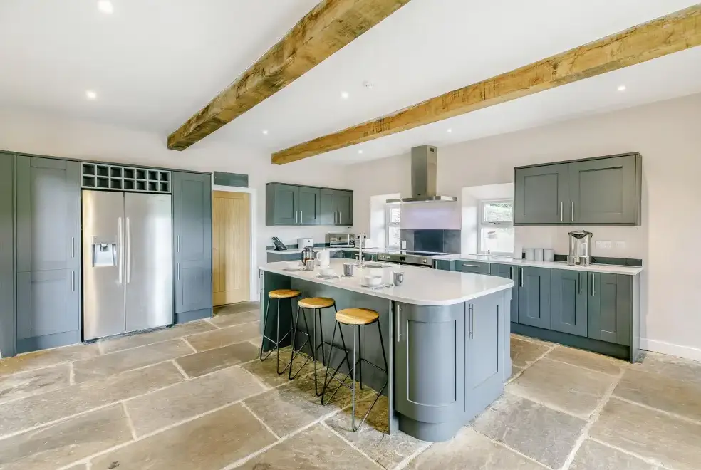 Luxury kitchen at Top Barn