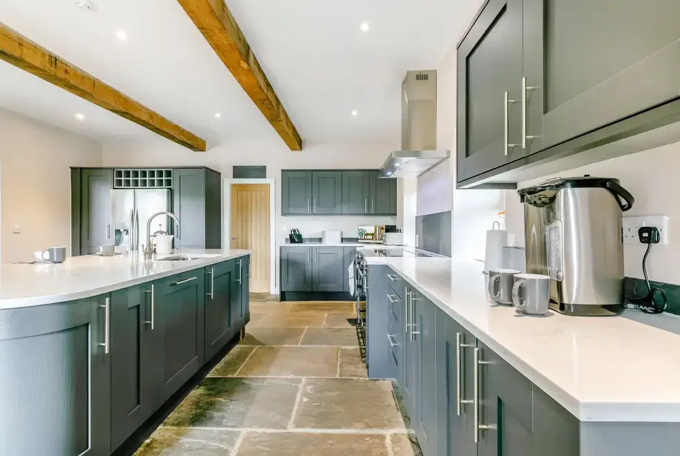 Luxury kitchen at Top Barn
