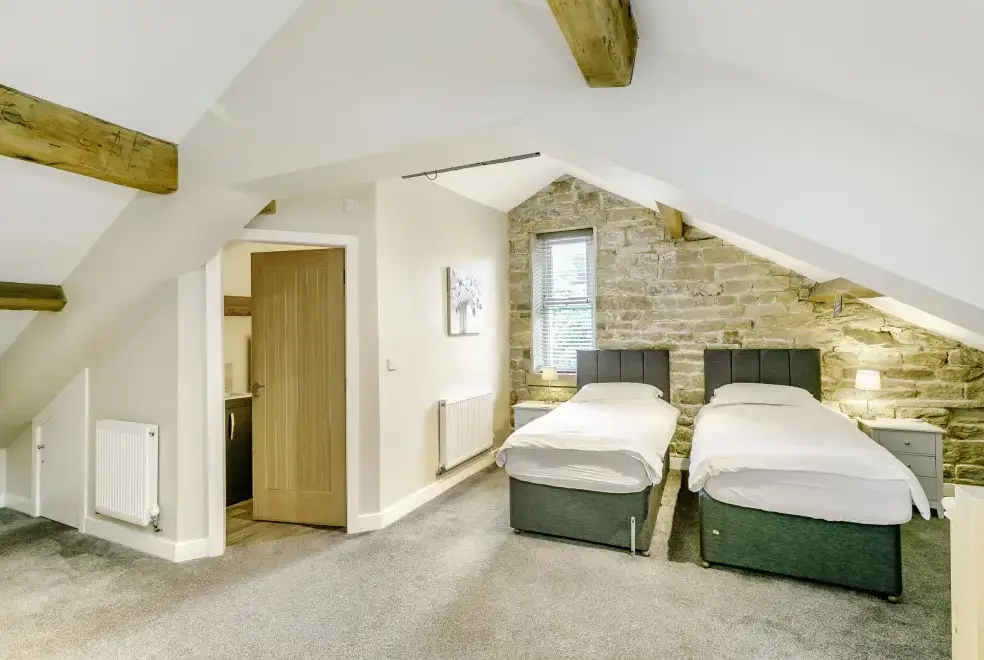 Bedroom at Top Barn