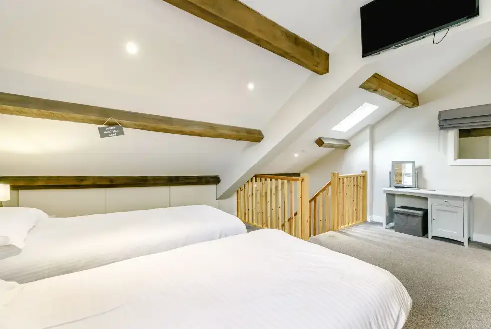 Bedroom at Top Barn