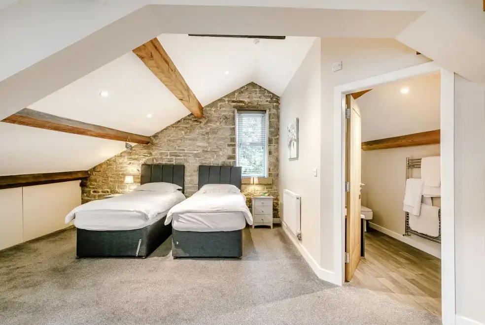 Bedroom at Top Barn