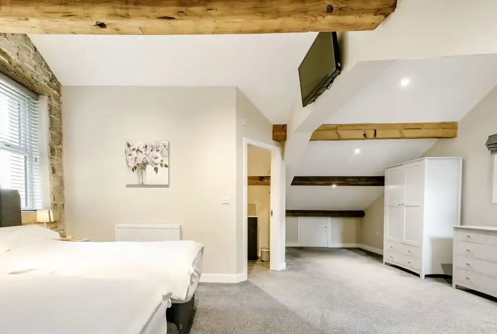 Bedroom at Top Barn