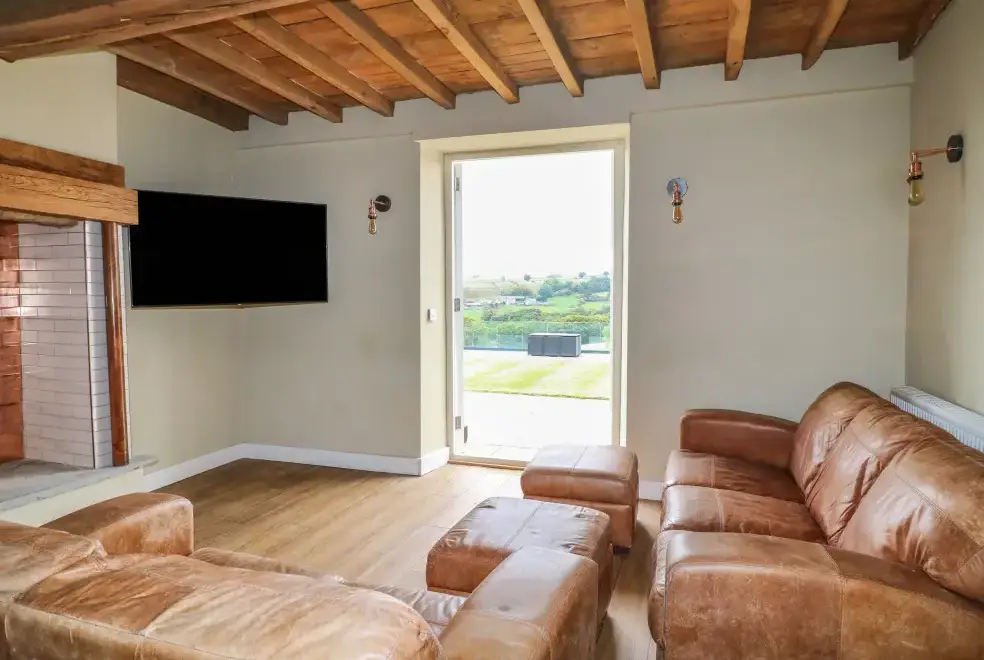 Lounge at Top Hill Farm Cottage