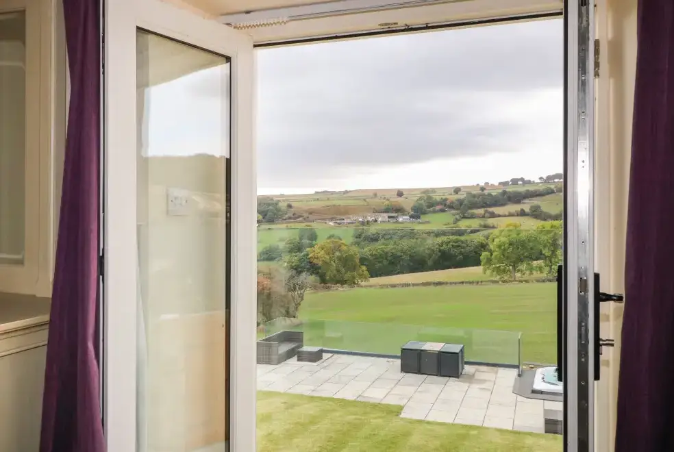 Countryside views at Top Hill Farm Cottage