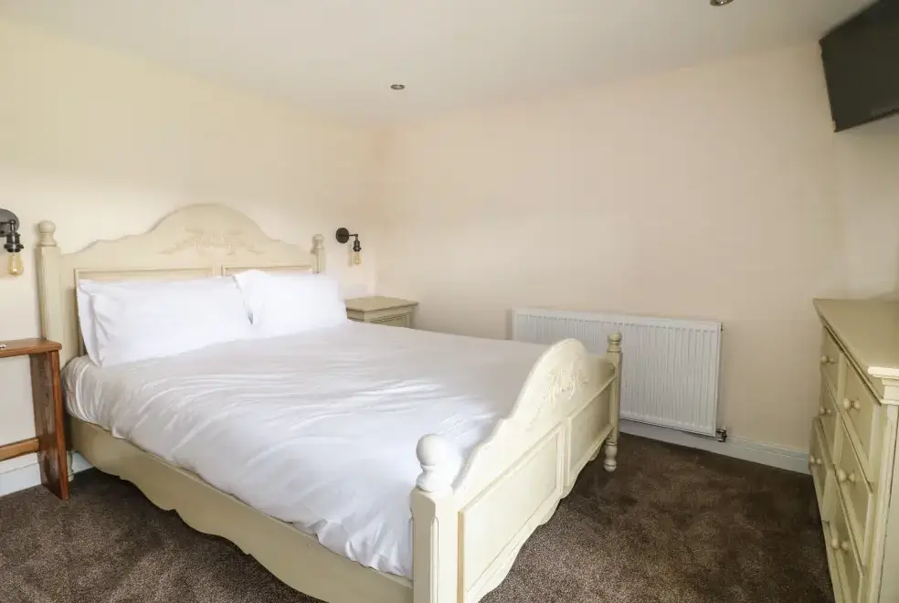 Bedroom at Top Hill Farm Cottage