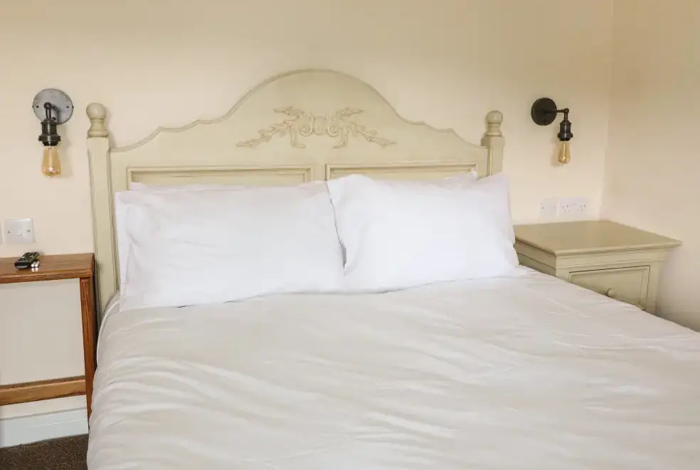 Bedroom at Top Hill Farm Cottage
