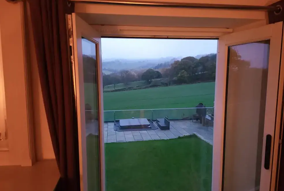 Countryside views at Top Hill Farm Cottage