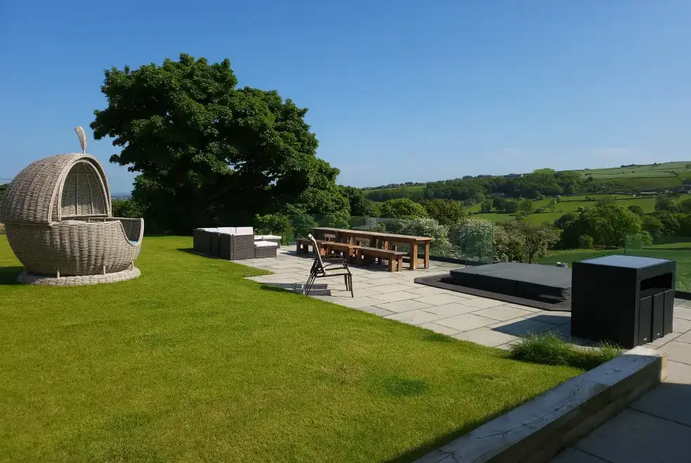 Countryside views at Top Hill Farm Cottage