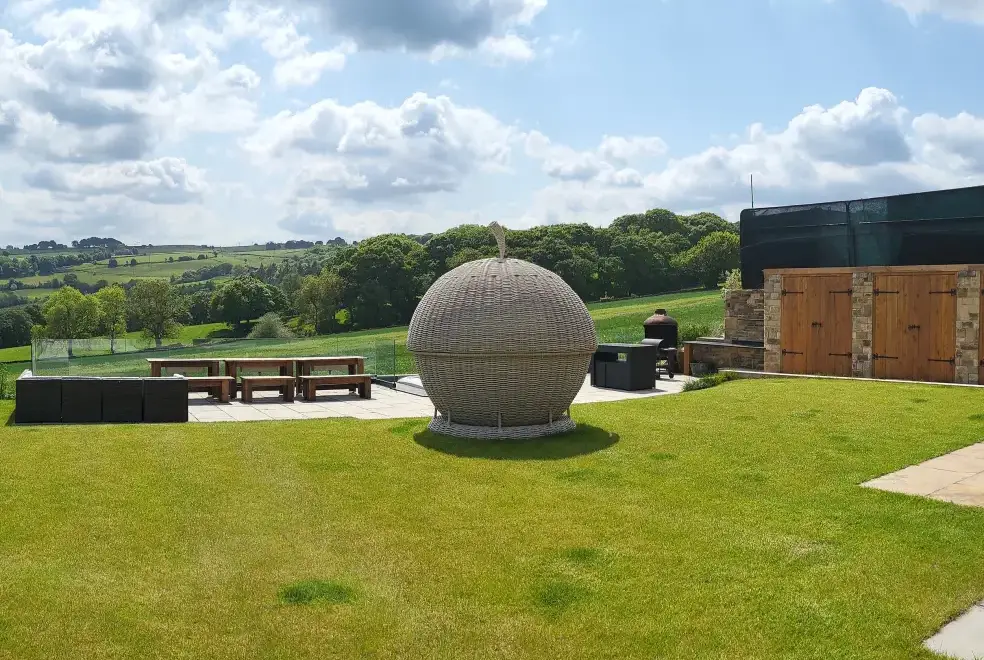 Countryside views at Top Hill Farm Cottage