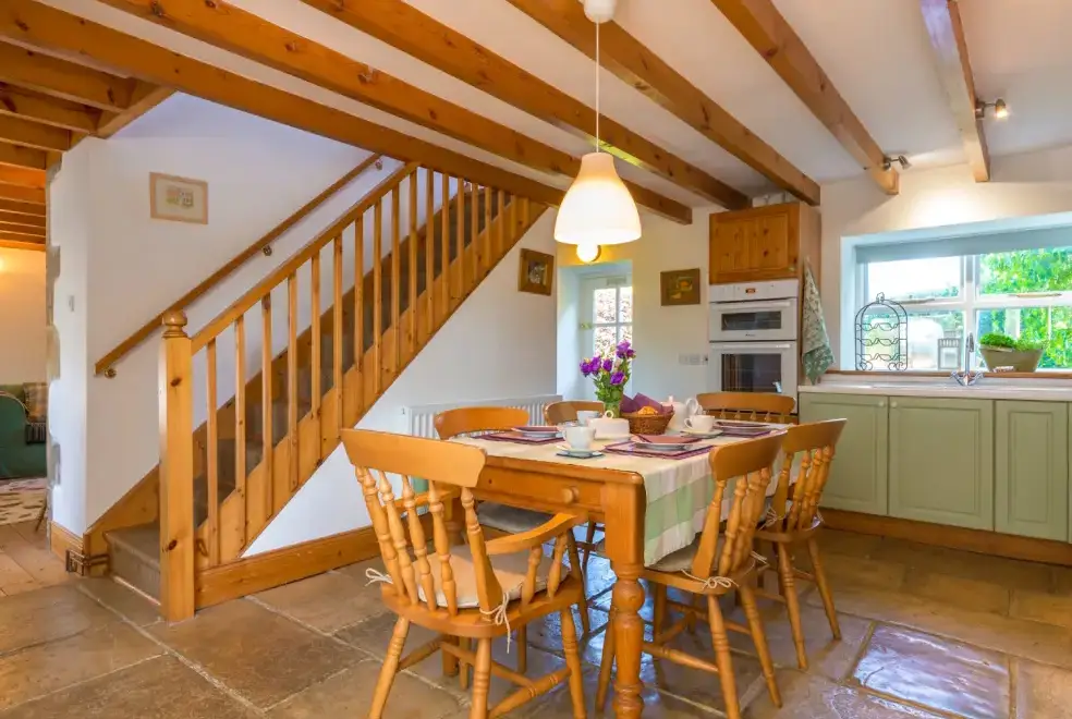 Kitchen/diner at Townfoot Cottage