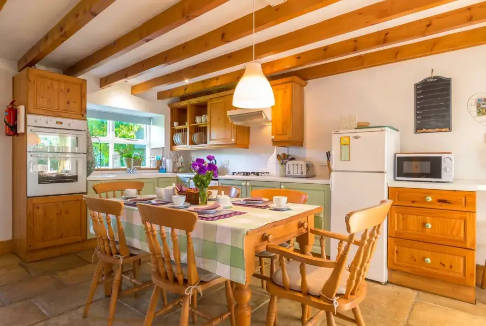 Kitchen/diner at Townfoot Cottage