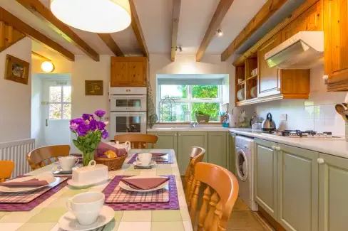 Farmhouse style kitchen at Townfoot Cottage, Tyne and Wear