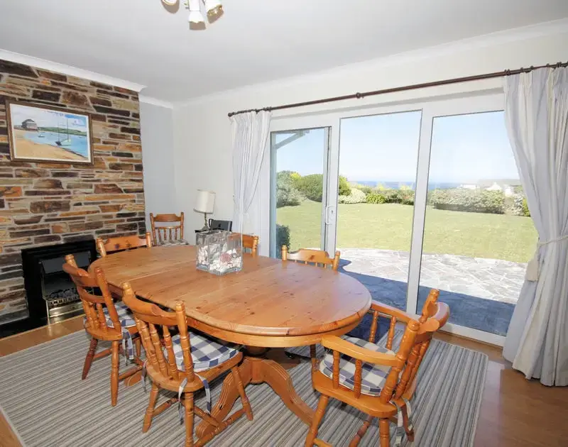 Dining room at Trebartha