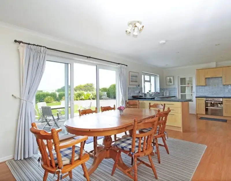 Kitchen/diner at Trebartha