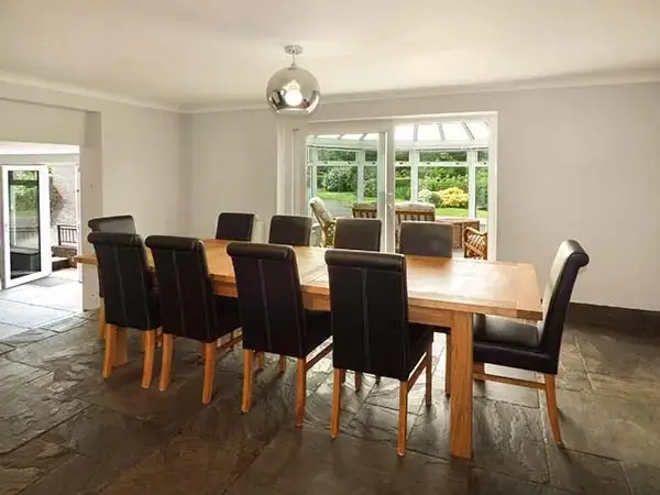Dining room at Treetops Rural Retreat