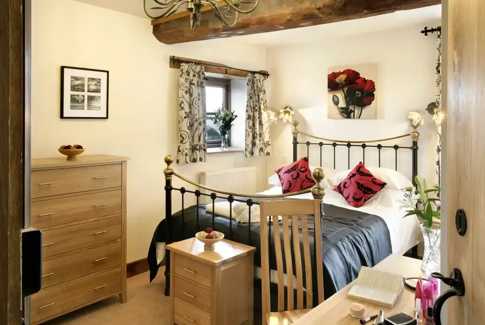 Bedroom at Trevase Granary