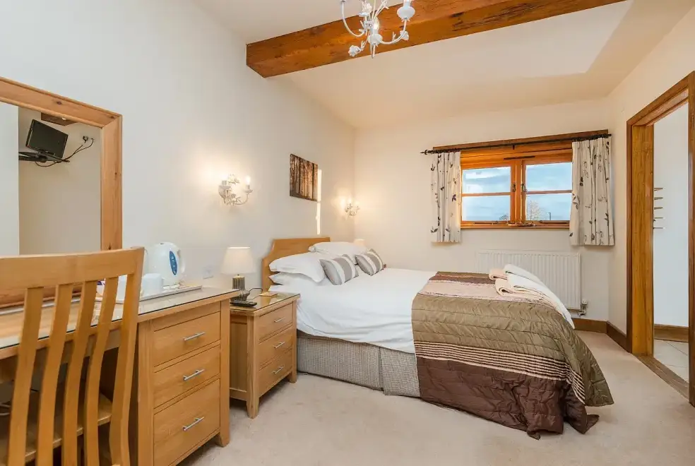 Bedroom at Trevase Granary