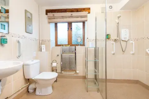 Wheelchair accessible accommodation at Trevase Granary, Herefordshire