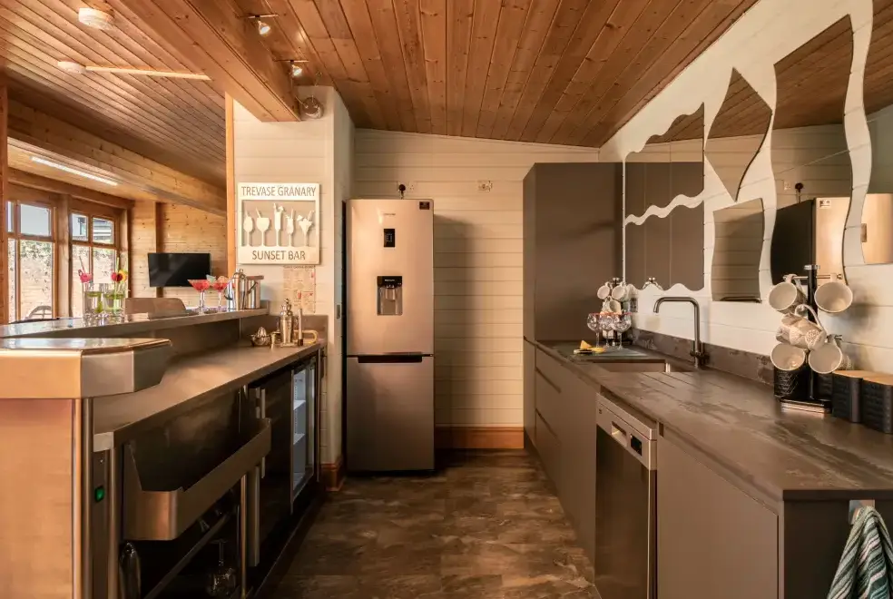 Kitchen/diner at Trevase Granary