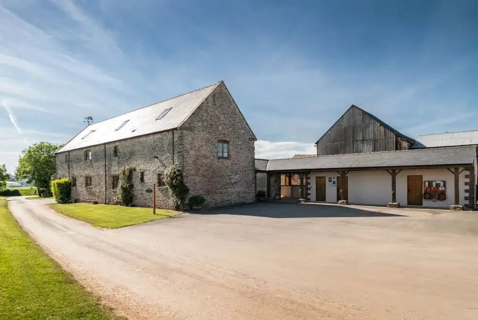 Trevase Granary, from the outside