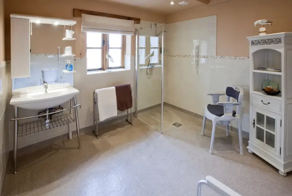 Wet room at Trevase Granary