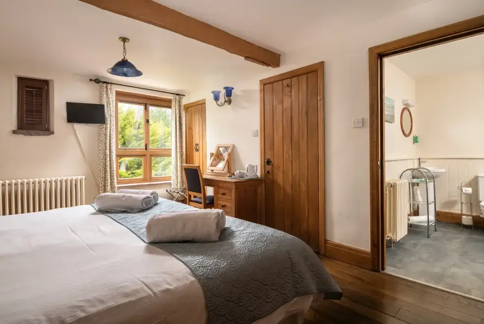 Bedroom at Trevase Granary