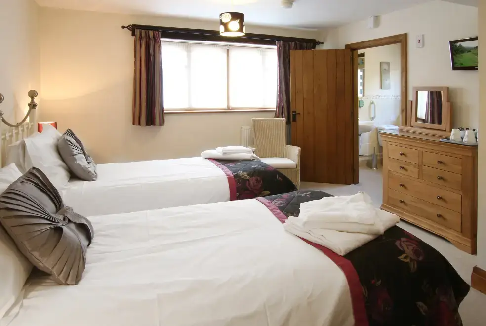 Bedroom at Trevase Granary