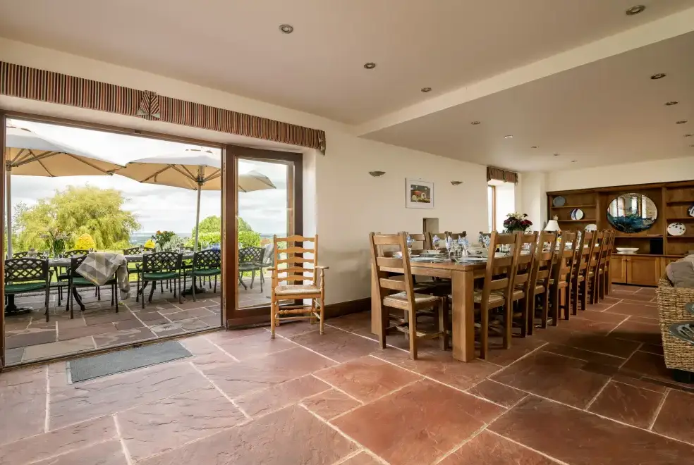 Dining room at Trevase Granary