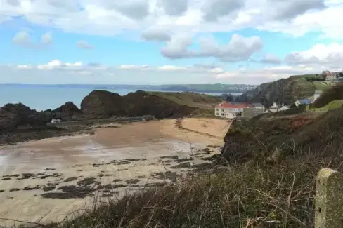 Coastal scenes near Tubbs Delight, Devon