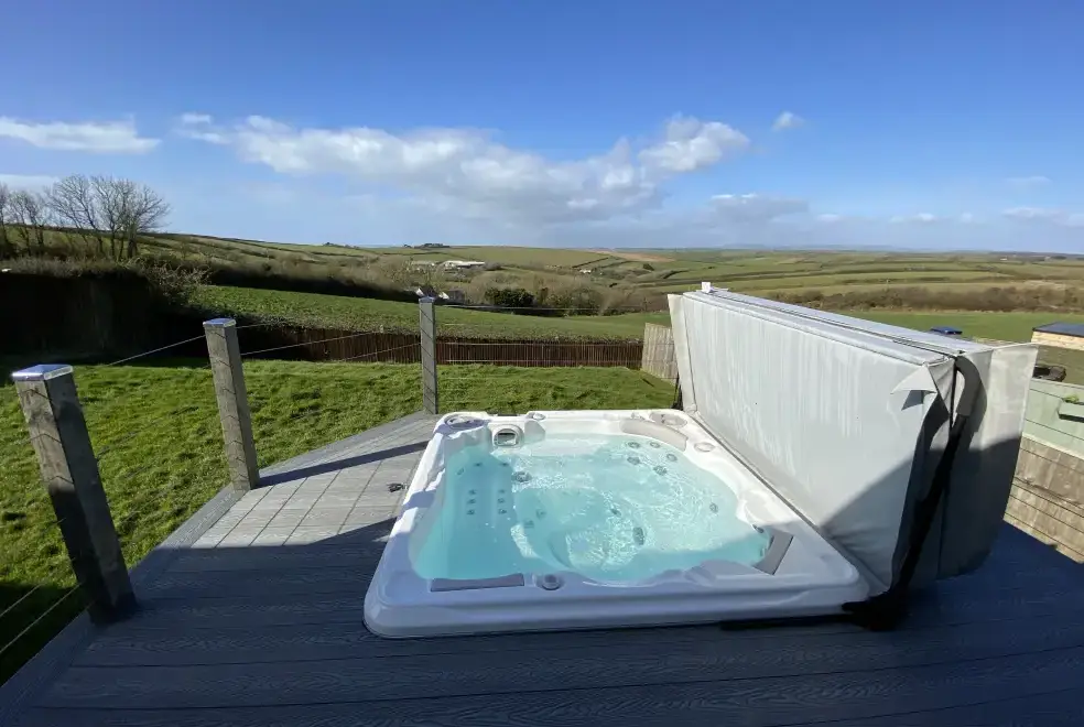 Private Hot Tub at Tubbs Delight