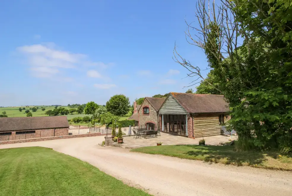 Countryside views at Turnip House