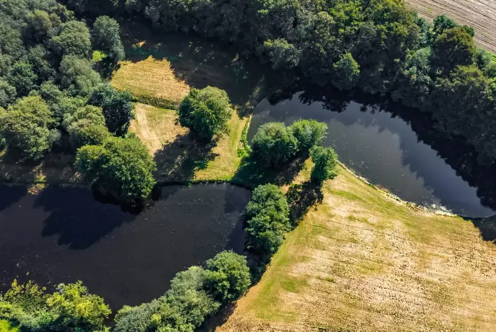 Countryside views at Turnip House