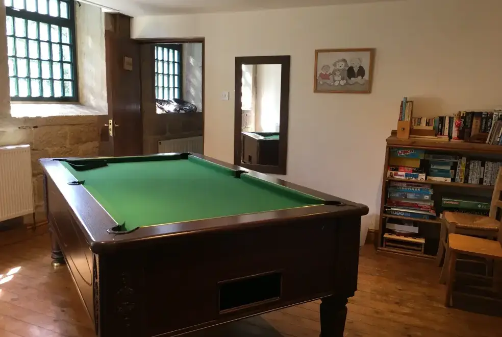 Games Room at Turpins Cottage