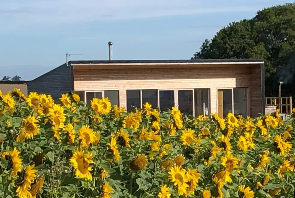 Countryside views at Tweed Hideaway