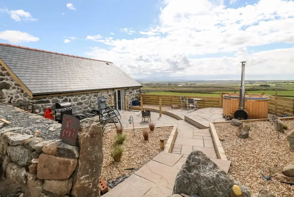 Countryside views at Ty Coch