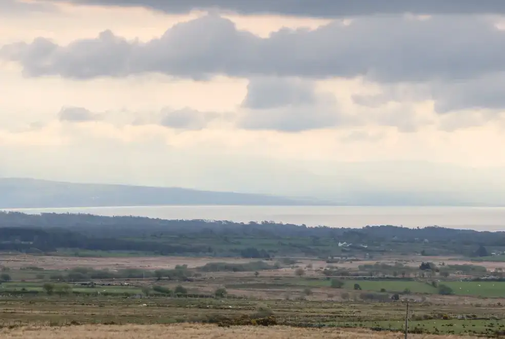 Countryside views at Ty Coch