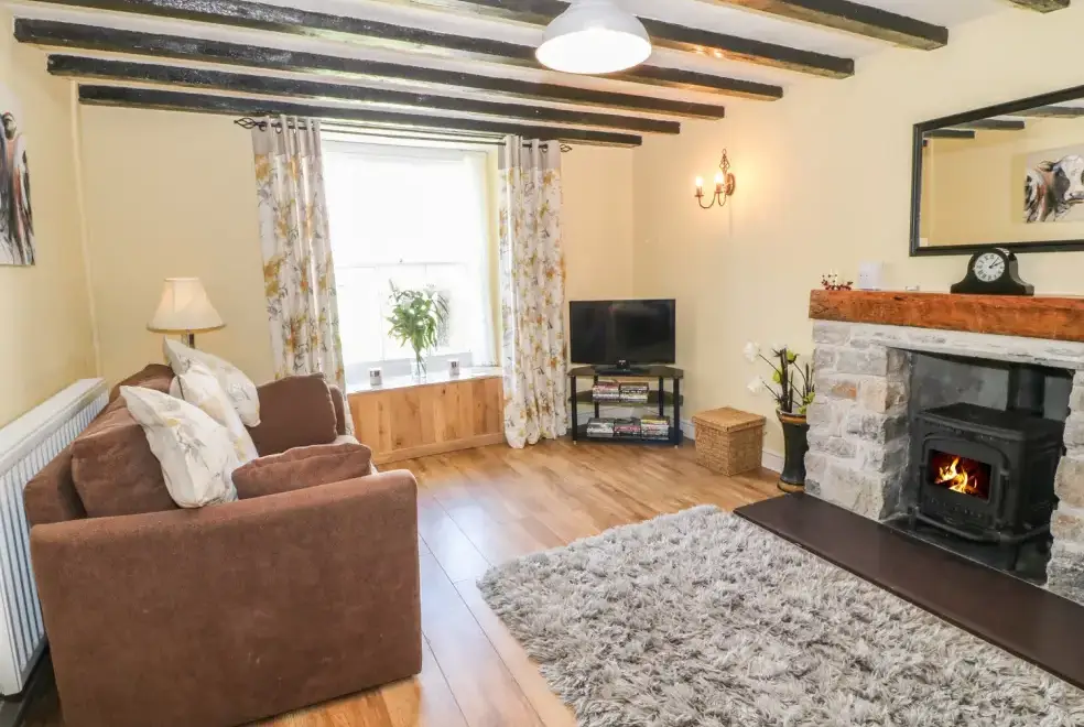 Lounge at Ty Fferm Bodlasan