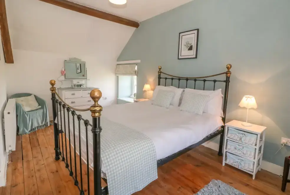 Bedroom at Ty Fferm Bodlasan