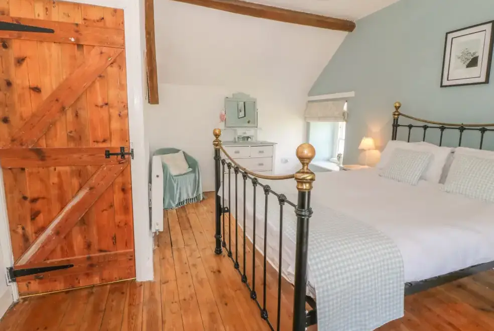 Bedroom at Ty Fferm Bodlasan