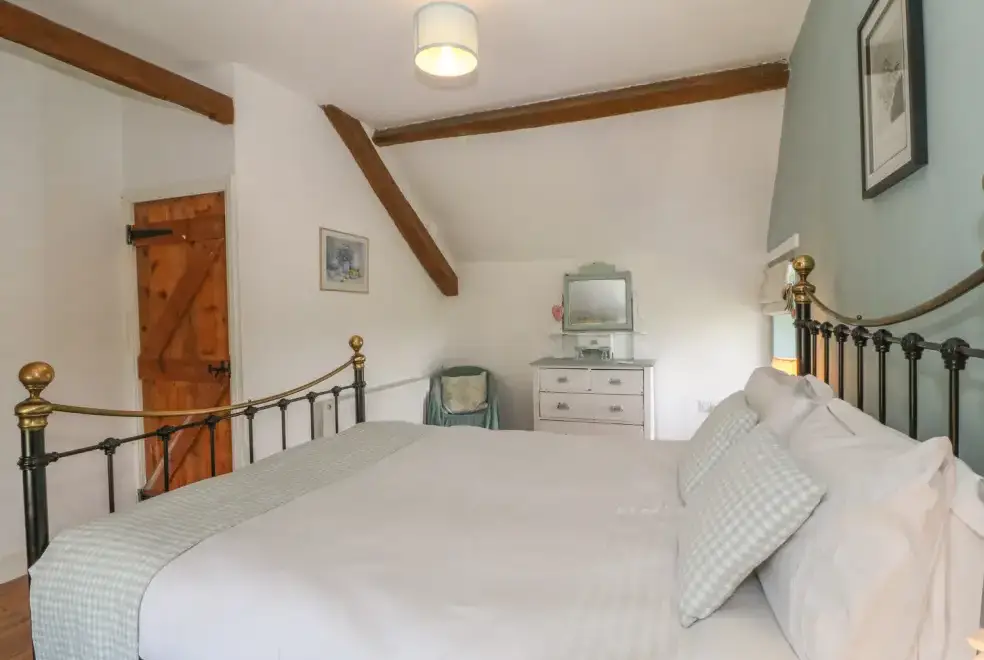 Bedroom at Ty Fferm Bodlasan