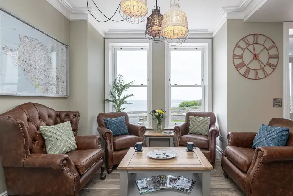 Lounge at Ty Glas Beach House